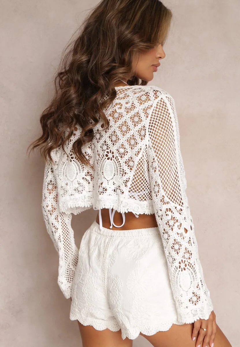Women's Casual Solid Color Hollow Out Knitwear display picture 9