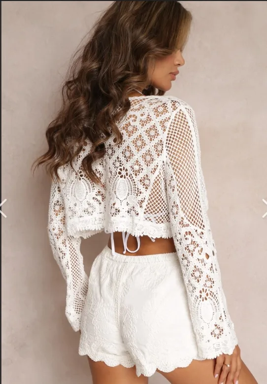 Women's Casual Solid Color Hollow Out Knitwear display picture 11
