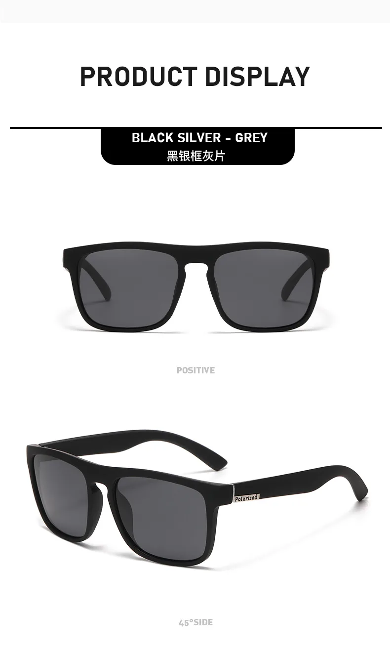 New Sports Glasses Men's Polarized Sunglasses Color Film Real Film Cycling Glasses Mountaineering Sunglasses  Style Sunglasses display picture 11