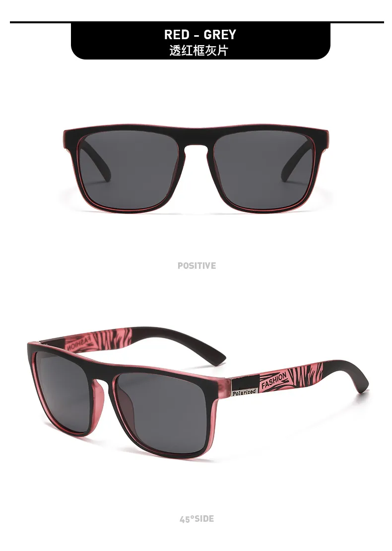 New Sports Glasses Men's Polarized Sunglasses Color Film Real Film Cycling Glasses Mountaineering Sunglasses  Style Sunglasses display picture 15