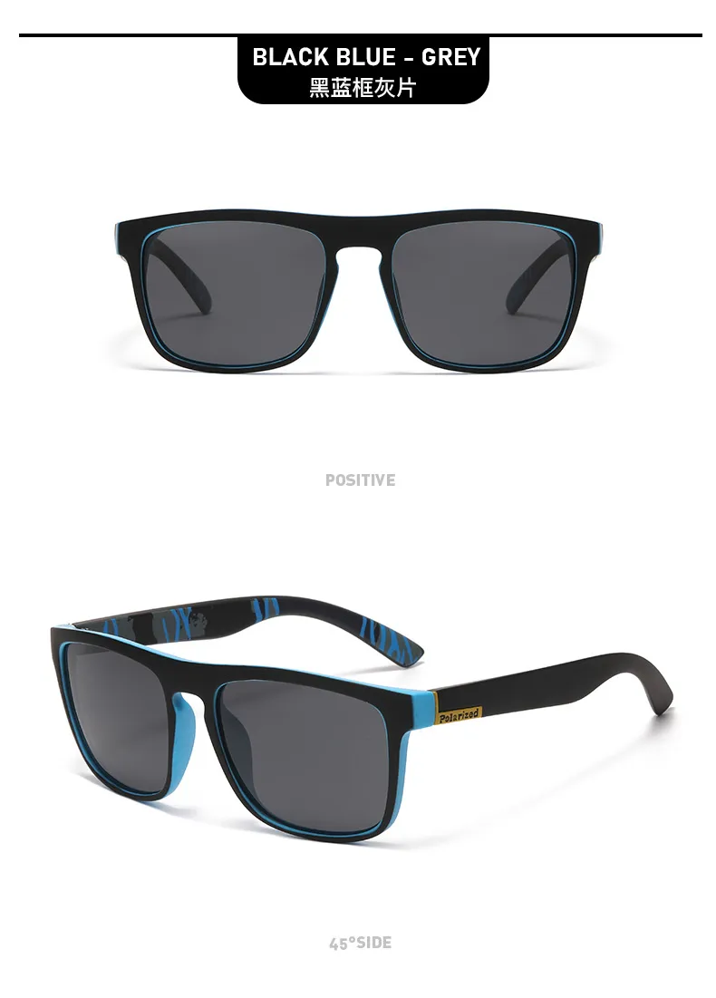 New Sports Glasses Men's Polarized Sunglasses Color Film Real Film Cycling Glasses Mountaineering Sunglasses  Style Sunglasses display picture 17