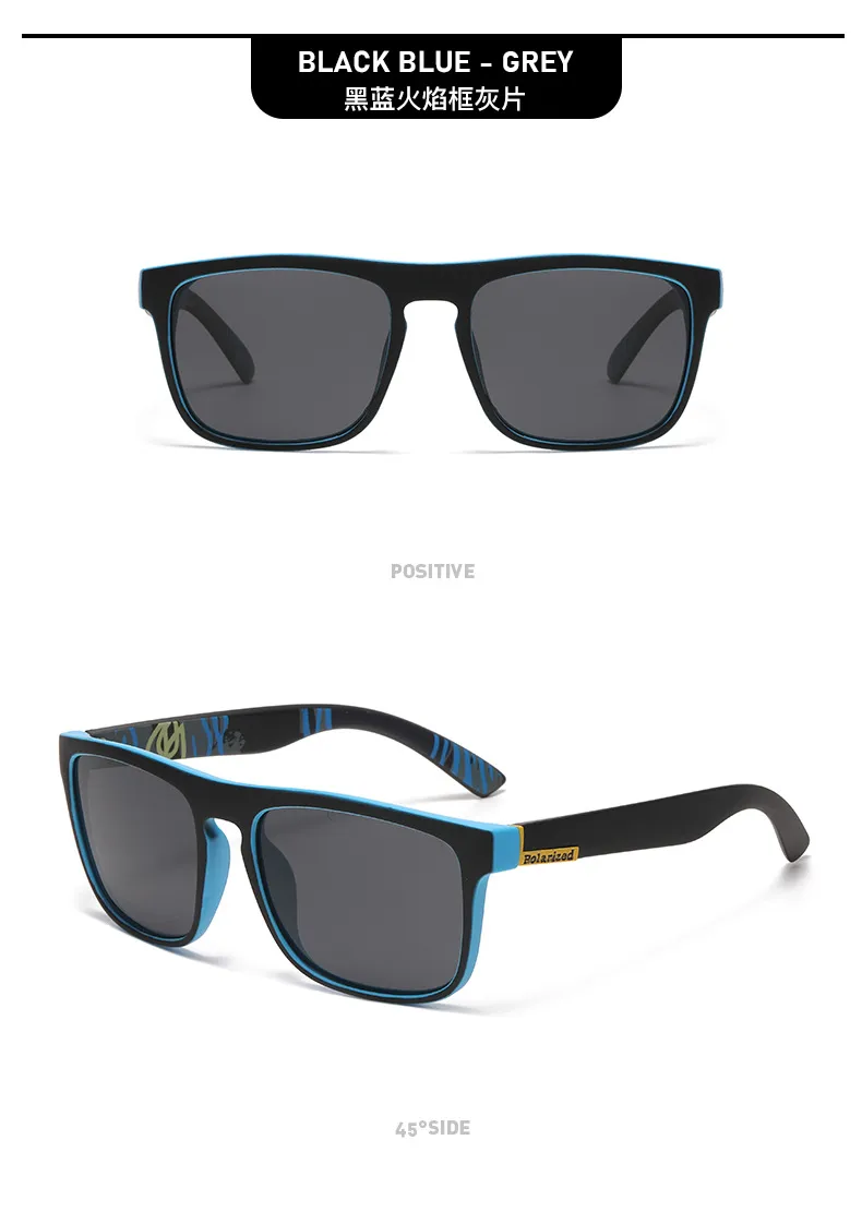New Sports Glasses Men's Polarized Sunglasses Color Film Real Film Cycling Glasses Mountaineering Sunglasses  Style Sunglasses display picture 18