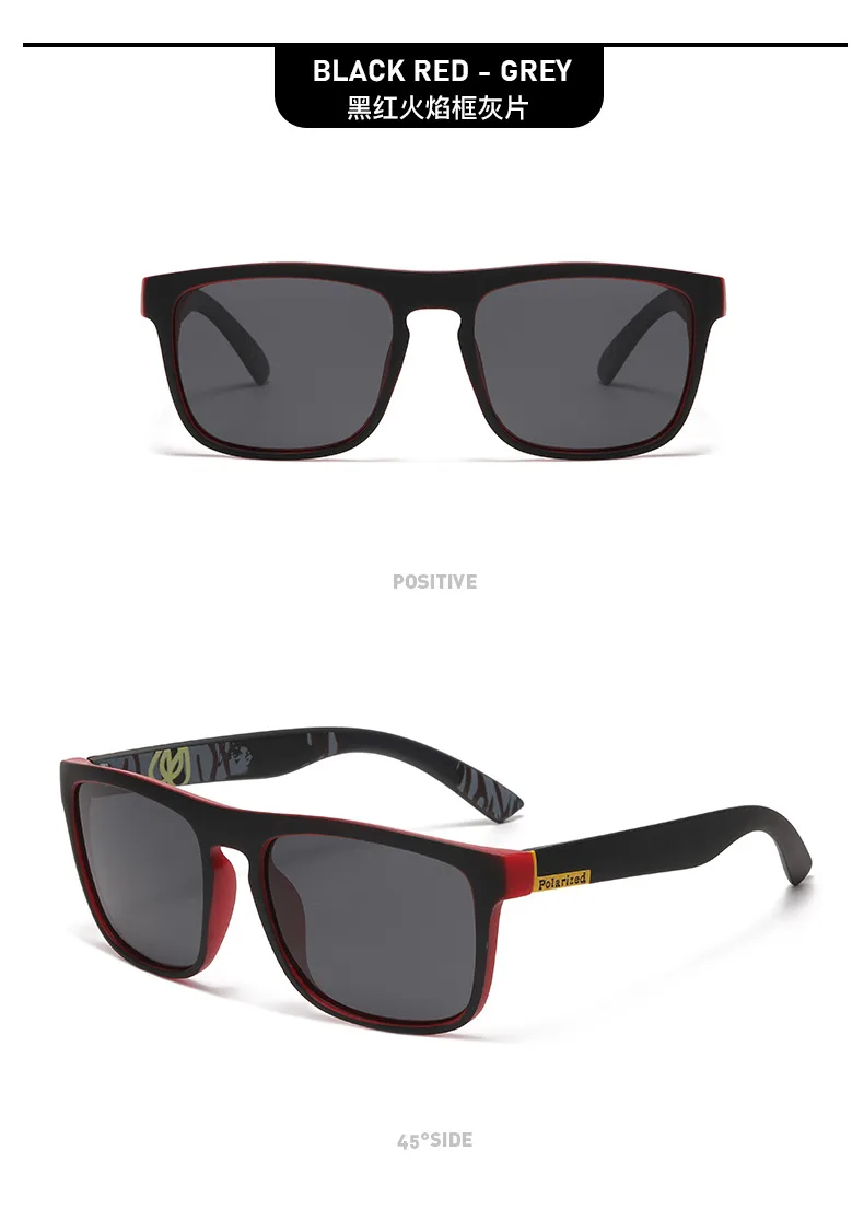 New Sports Glasses Men's Polarized Sunglasses Color Film Real Film Cycling Glasses Mountaineering Sunglasses  Style Sunglasses display picture 19