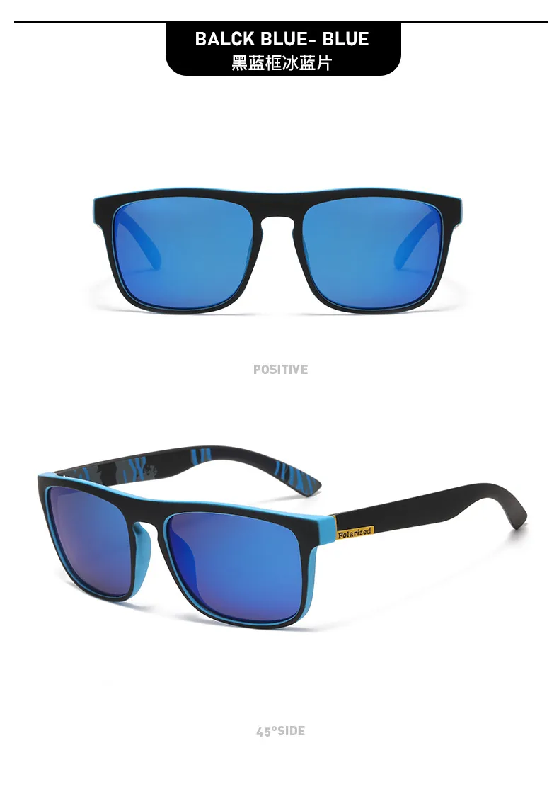 New Sports Glasses Men's Polarized Sunglasses Color Film Real Film Cycling Glasses Mountaineering Sunglasses  Style Sunglasses display picture 20