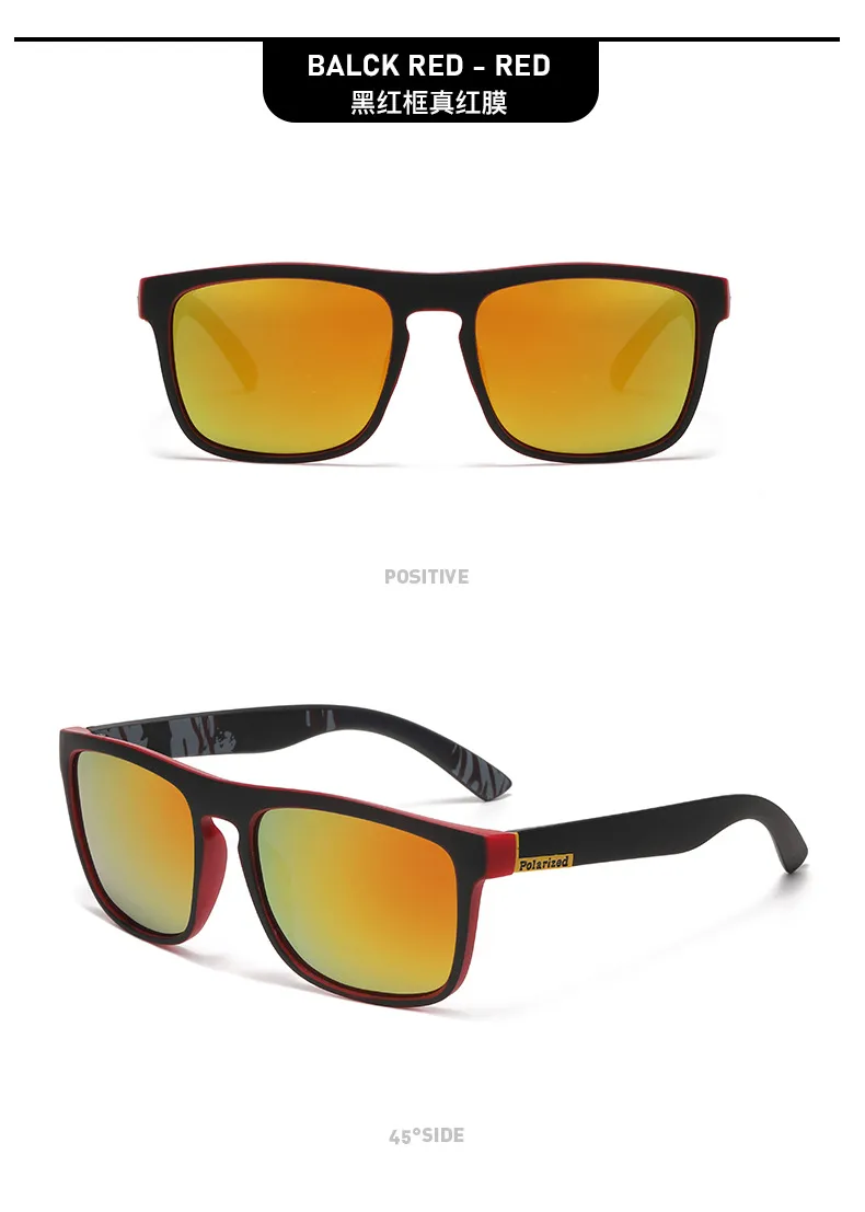 New Sports Glasses Men's Polarized Sunglasses Color Film Real Film Cycling Glasses Mountaineering Sunglasses  Style Sunglasses display picture 21