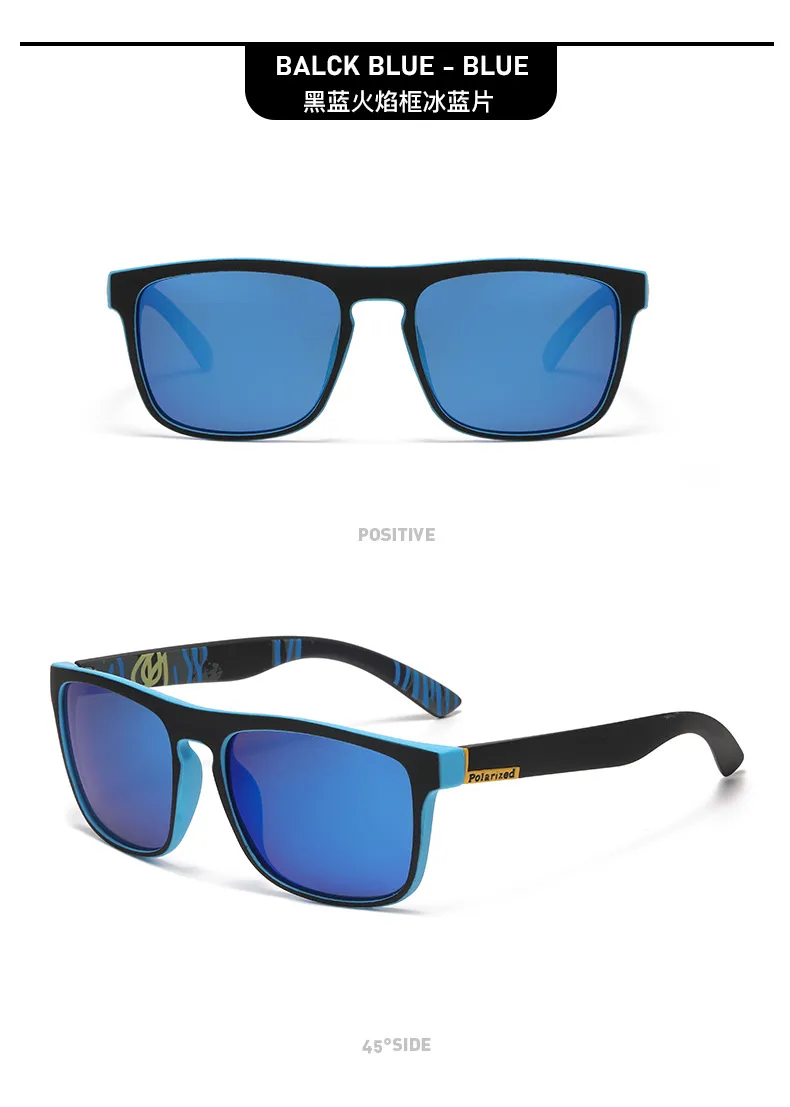 New Sports Glasses Men's Polarized Sunglasses Color Film Real Film Cycling Glasses Mountaineering Sunglasses  Style Sunglasses display picture 25