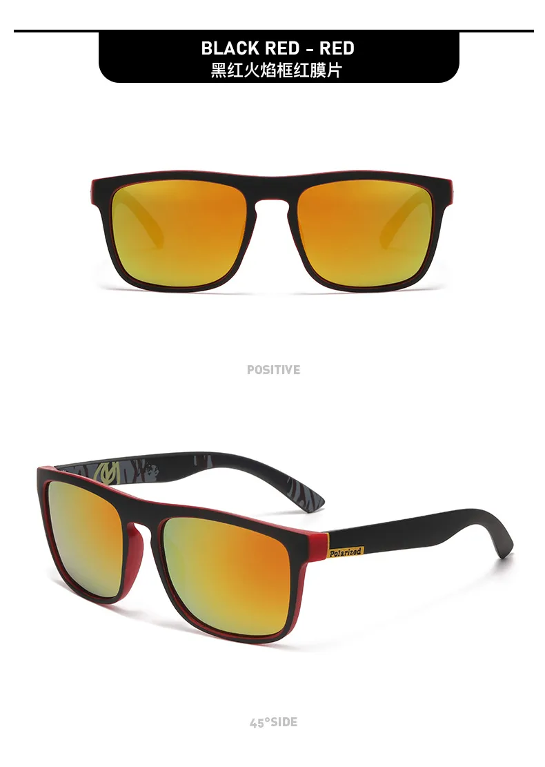 New Sports Glasses Men's Polarized Sunglasses Color Film Real Film Cycling Glasses Mountaineering Sunglasses  Style Sunglasses display picture 26