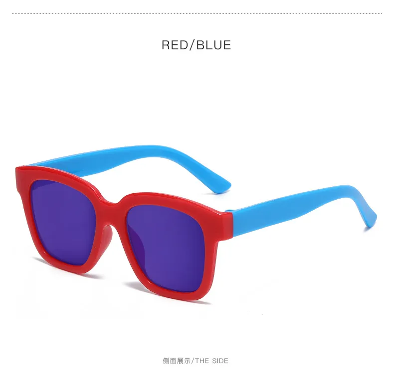 Children's Sunglasses   Kidsren's Sunglasses  Xiyin Export Export Colorful Glasses Sun Protection 8277 display picture 6
