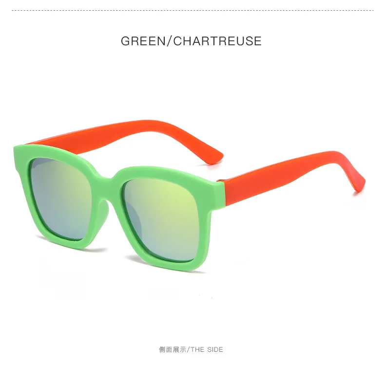 Children's Sunglasses   Kidsren's Sunglasses  Xiyin Export Export Colorful Glasses Sun Protection 8277 display picture 8
