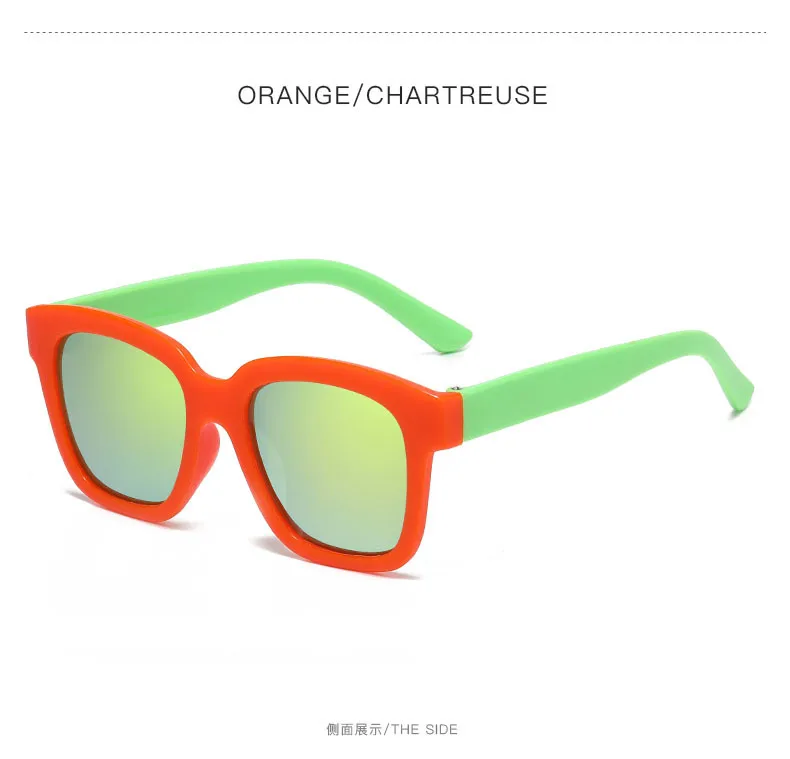 Children's Sunglasses   Kidsren's Sunglasses  Xiyin Export Export Colorful Glasses Sun Protection 8277 display picture 9