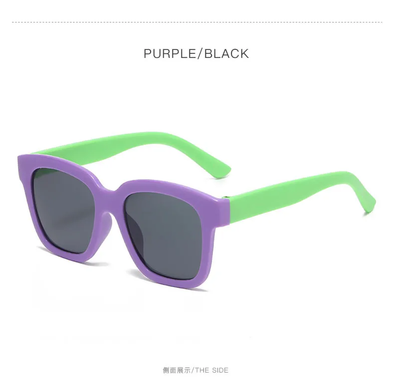 Children's Sunglasses   Kidsren's Sunglasses  Xiyin Export Export Colorful Glasses Sun Protection 8277 display picture 10