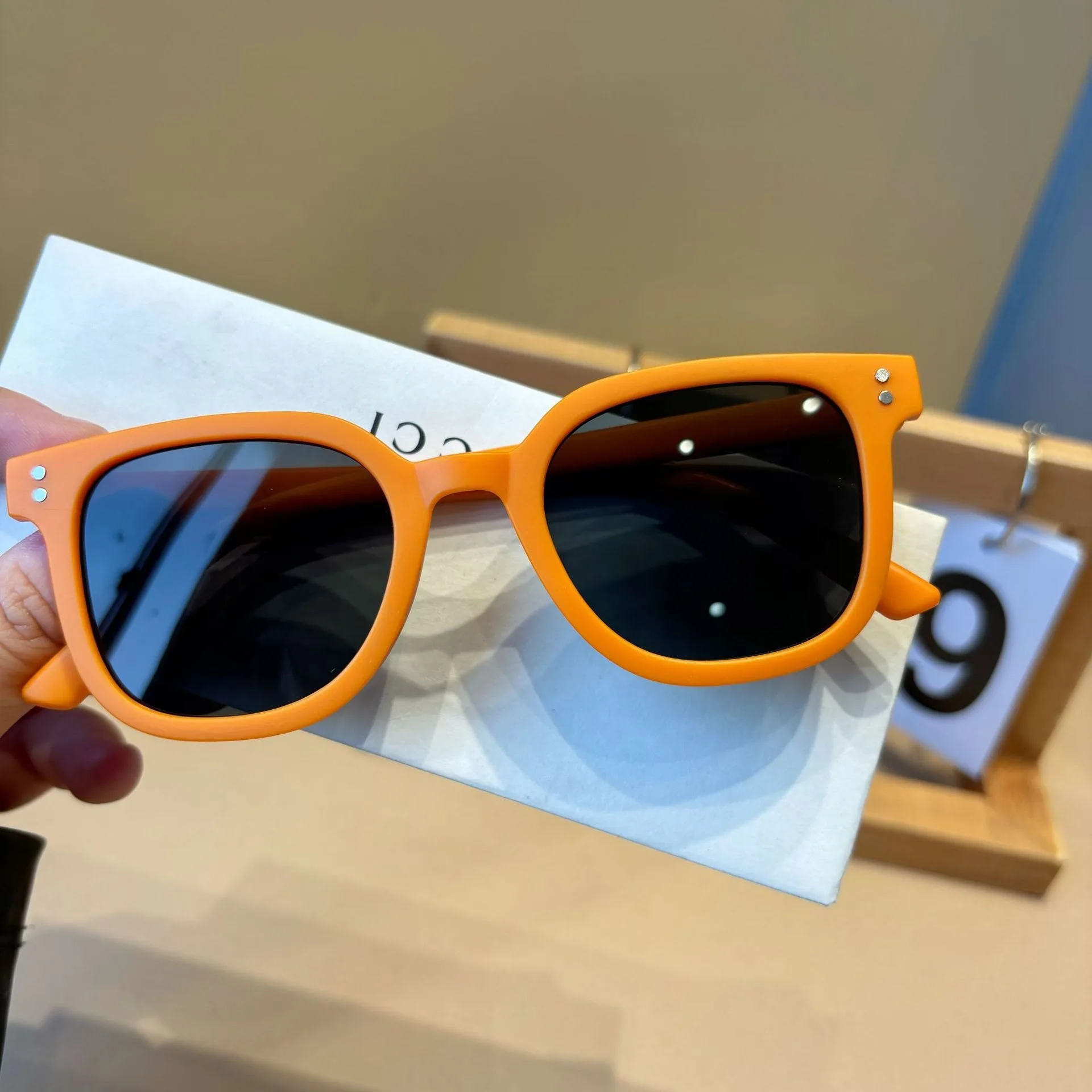 New Style Rice Stud Children's Sunglasses Summer New Version Ins Dopamine Multicolor Fashion Cute Cartoon Baby Fashion display picture 6