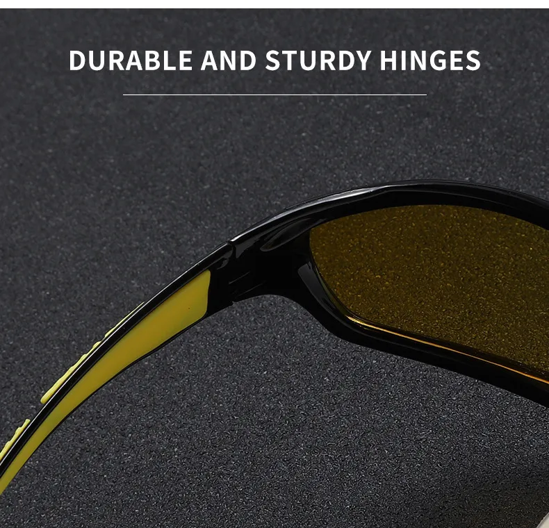 New  Men's Cycling Sports Polarized Sunglasses Outdoor Fishing And Driving Color Film Color-Changing Sunglasses In Stock display picture 4
