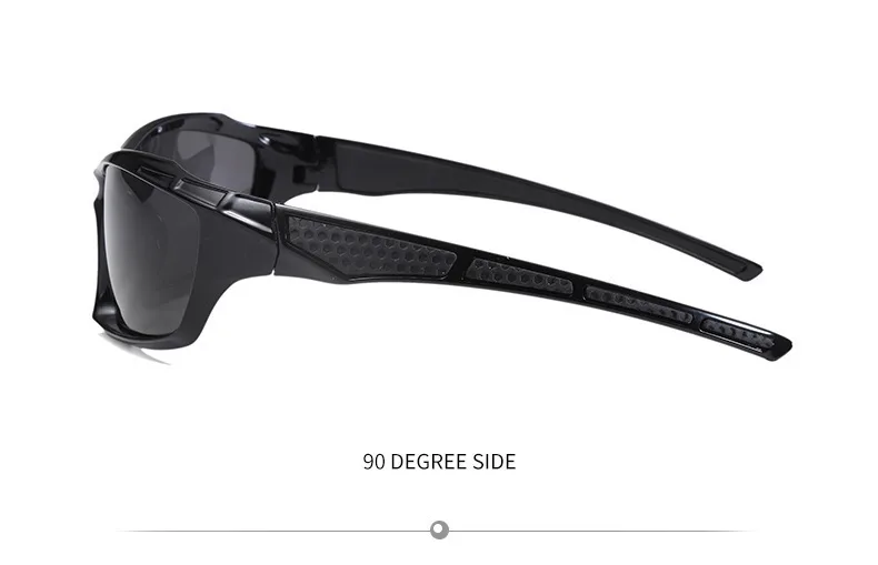 New  Men's Cycling Sports Polarized Sunglasses Outdoor Fishing And Driving Color Film Color-Changing Sunglasses In Stock display picture 10
