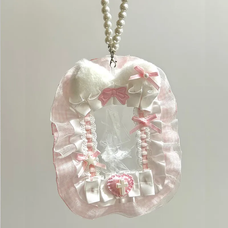 Pendant Gumei Card Case Ins Style Animation Peripheral Cartoon Small Card Goo Card Certificate Protection Case Diy Decorative Material Bag display picture 1