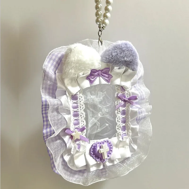 Pendant Gumei Card Case Ins Style Animation Peripheral Cartoon Small Card Goo Card Certificate Protection Case Diy Decorative Material Bag display picture 2