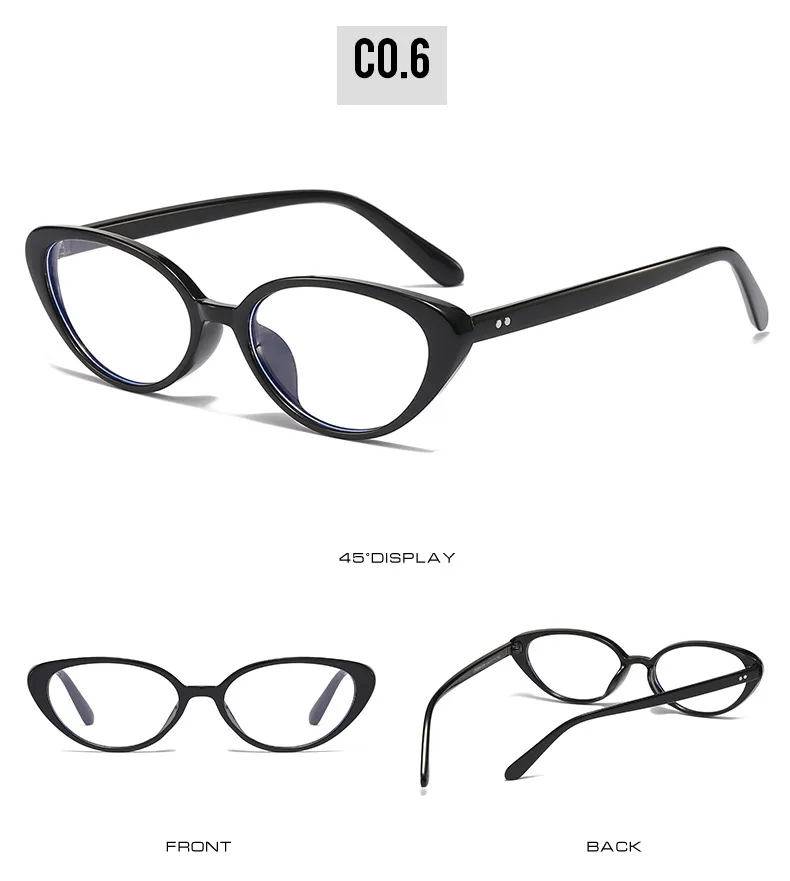 Sweet Cool Streetwear Hot Girl Style Sunglasses PC UV400 Protection Cat Eye Full Frame Glasses display picture 12
