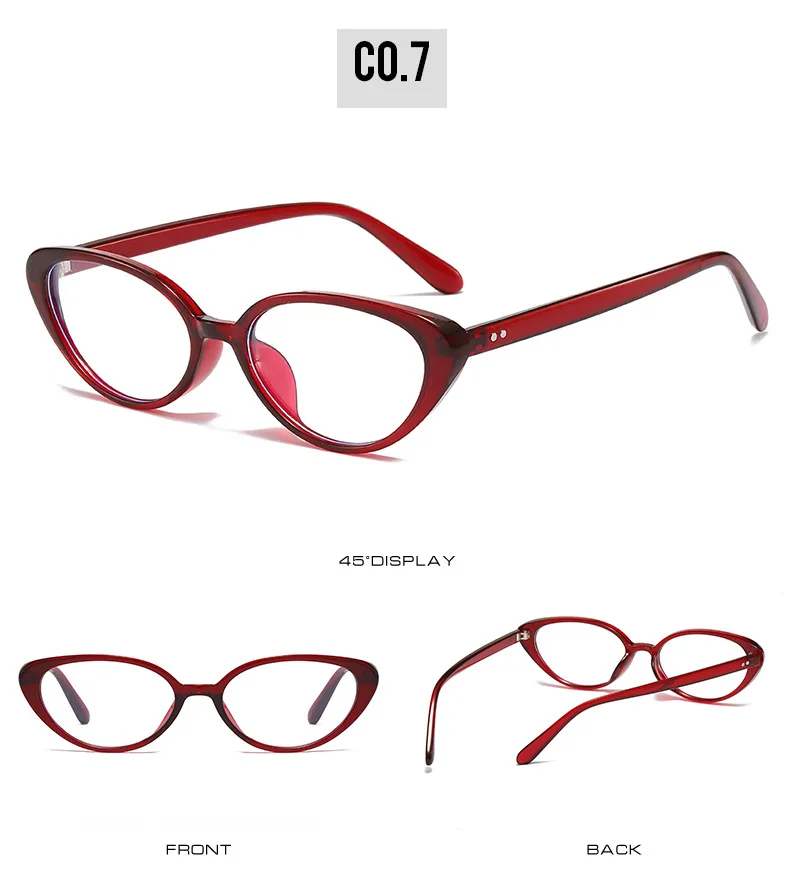 Sweet Cool Streetwear Hot Girl Style Sunglasses PC UV400 Protection Cat Eye Full Frame Glasses display picture 13