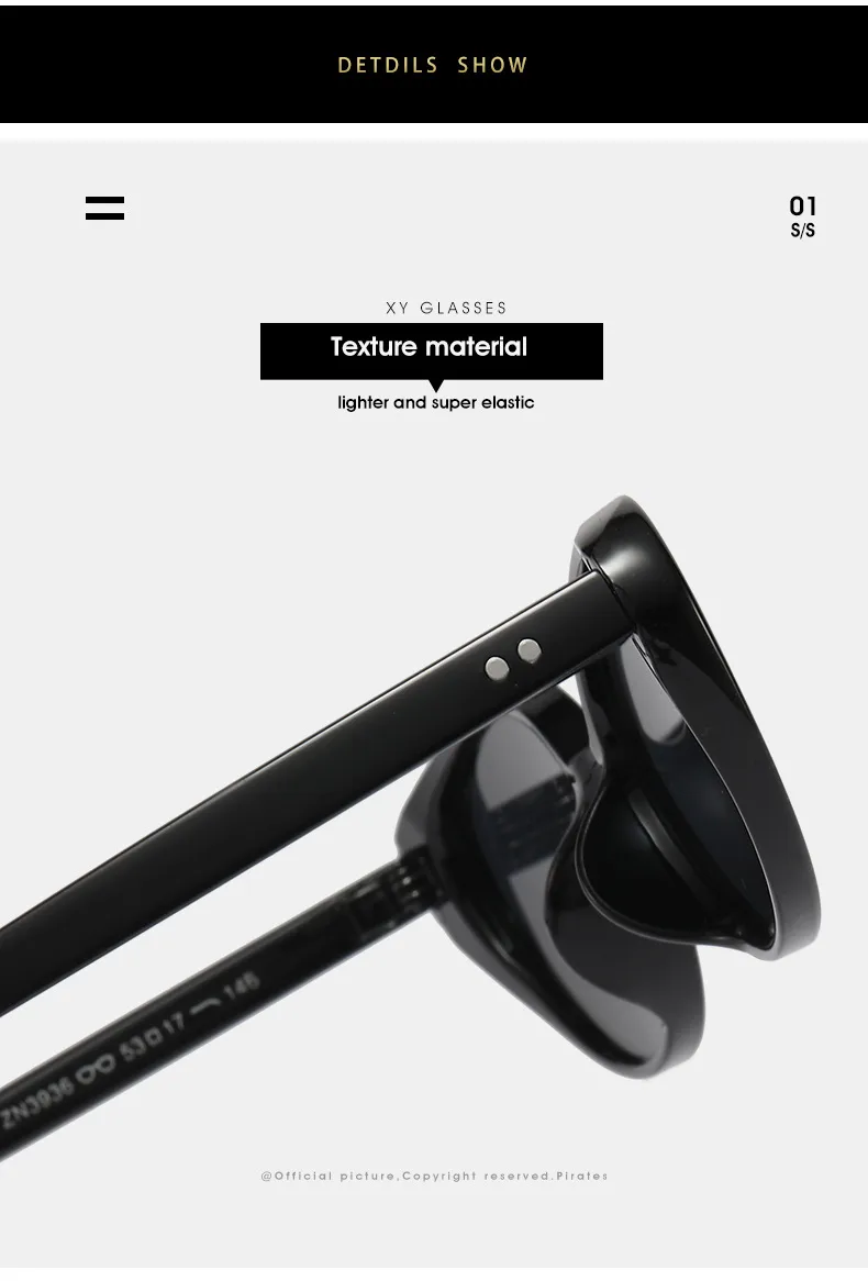 Sweet Cool Streetwear Hot Girl Style Sunglasses PC UV400 Protection Cat Eye Full Frame Glasses display picture 16