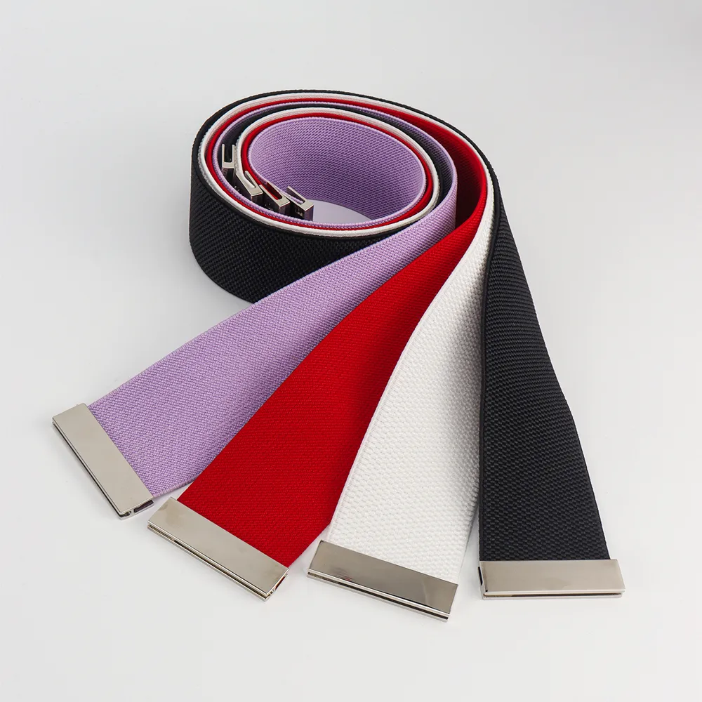Modern Style Solid Color Alloy Women's Chain Belts display picture 3