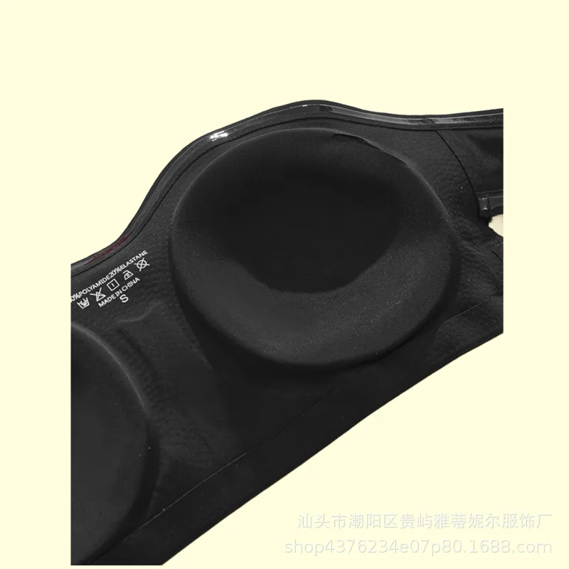 Explosions Strapless Bra Cross Side Buckle Underwear For Women display picture 6