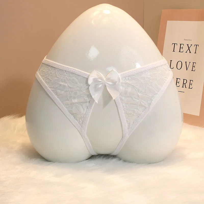 Foreign Trade Sexy Hollow Underwear Female Butterfly Element Date Convenient To Be A Man By Your Lace Open-end Support Her Thong display picture 27