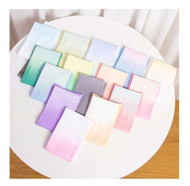 Summer  New Style Fashionable Gradient Ice Silk Sleeve Men's And Women's Sun Protection Oversleeve Outdoor Riding Printed Logo Ice Sleeve display picture 10