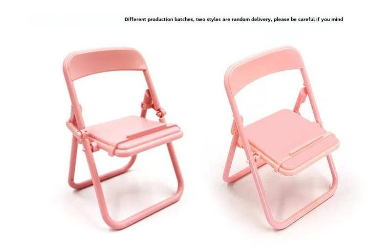 Desktop Chair Mobile Phone Bracket Universal Ins Macaron Color Bracket Chair Bracket Desktop Decorative Ornaments display picture 1