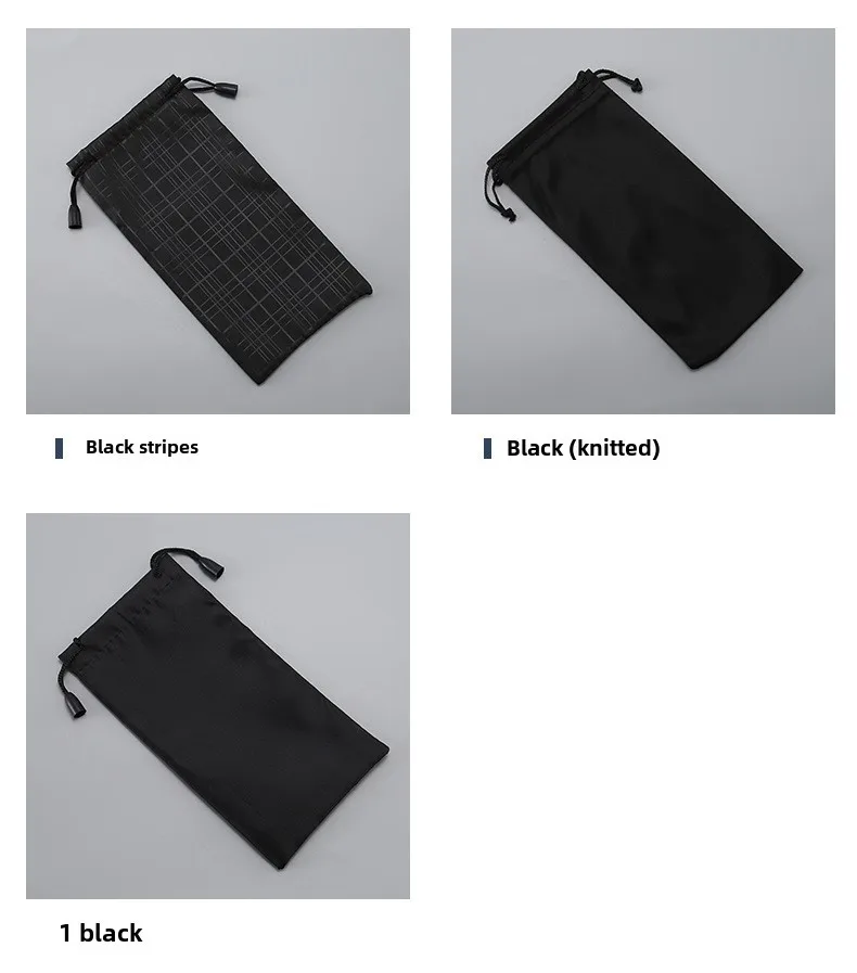 Glasses Bag Microfiber Knitted Nylon Bag Sunglasses Sunglasses Storage display picture 3