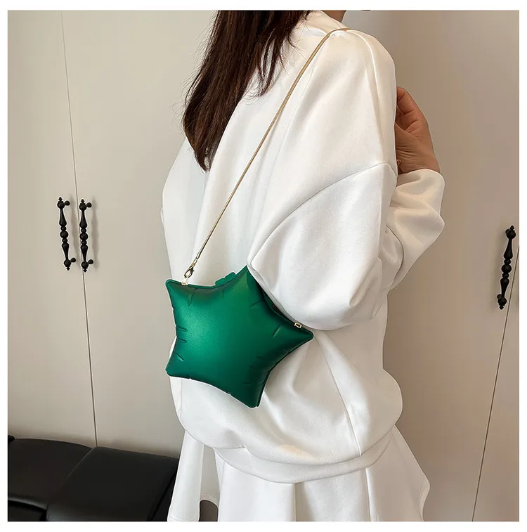 High Sense Acrylic Stars Bag  New Fashion Temperament Trend Shoulder Bag Chain Messenger Bag display picture 10