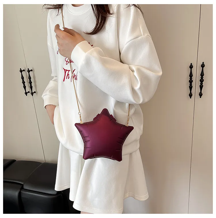 High Sense Acrylic Stars Bag  New Fashion Temperament Trend Shoulder Bag Chain Messenger Bag display picture 16