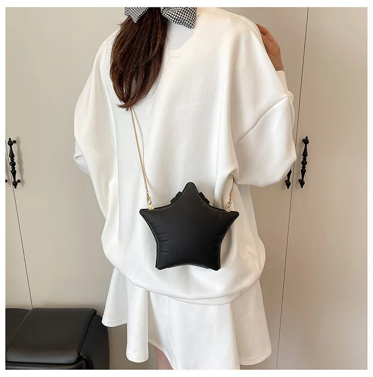 High Sense Acrylic Stars Bag  New Fashion Temperament Trend Shoulder Bag Chain Messenger Bag display picture 21