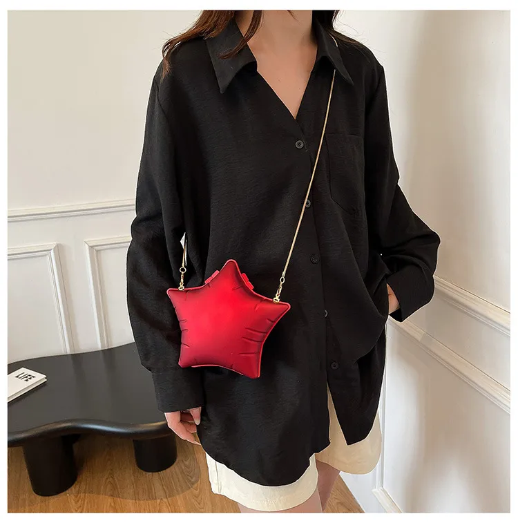 High Sense Acrylic Stars Bag  New Fashion Temperament Trend Shoulder Bag Chain Messenger Bag display picture 24