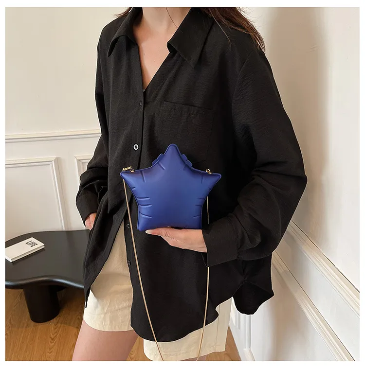 High Sense Acrylic Stars Bag  New Fashion Temperament Trend Shoulder Bag Chain Messenger Bag display picture 26