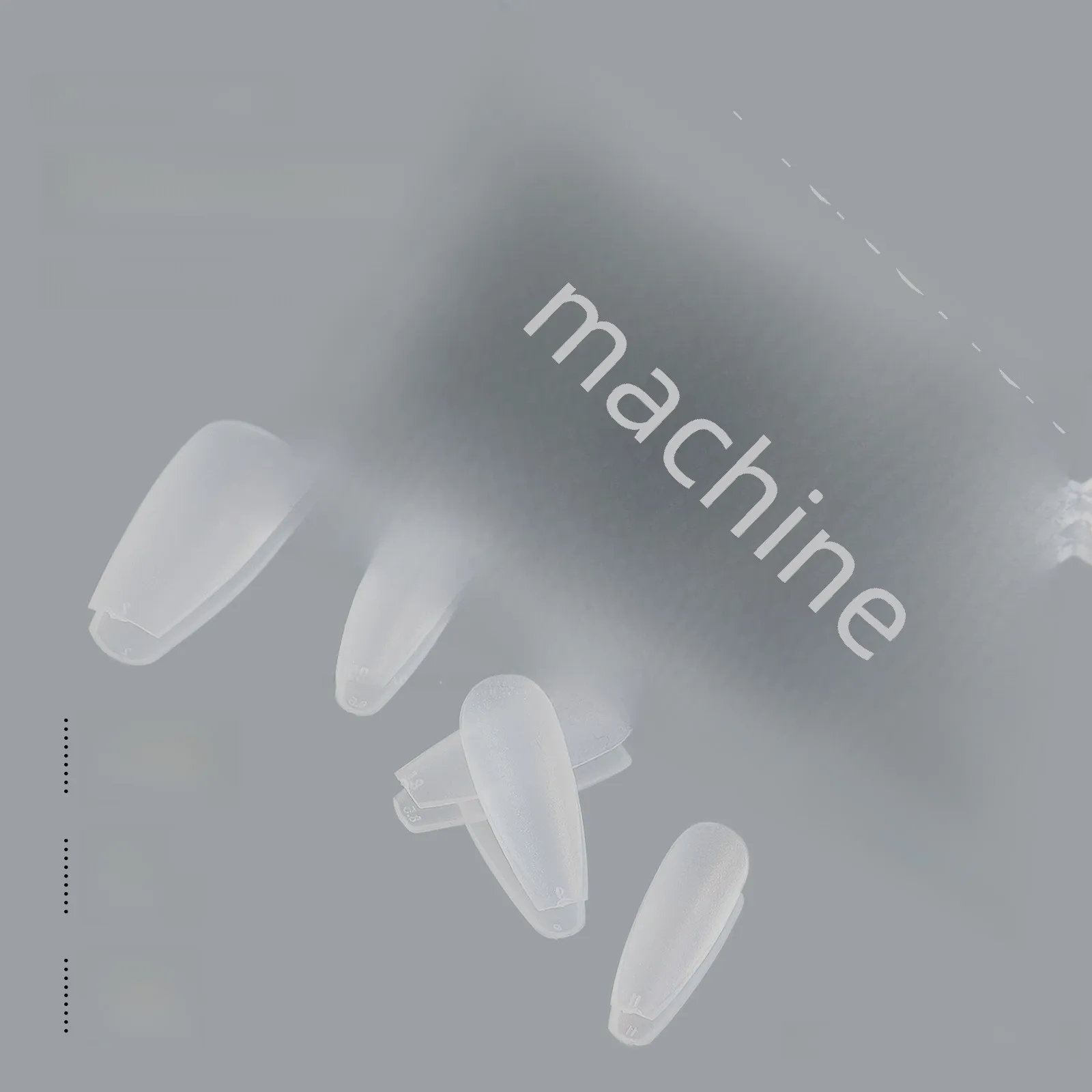 Nail Wear Nail Special Nail Tip Carving-Free Ultra-Thin Seamless Fake Nail Patch Nail Art 100 Pieces Factory Wholesale display picture 4