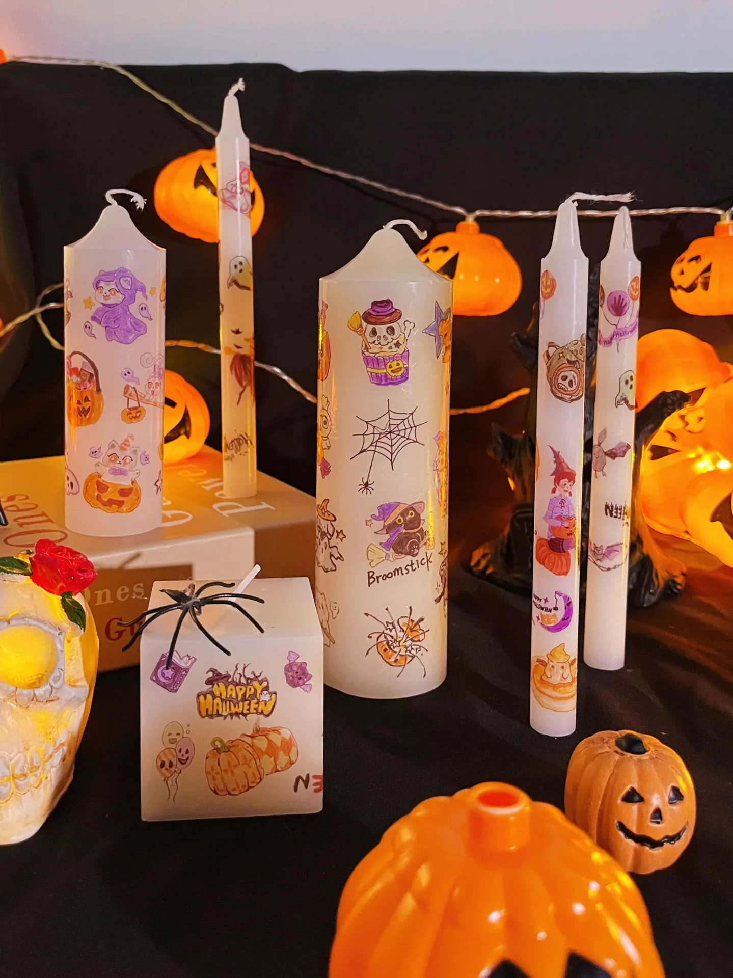 New  Children's Halloween Tattoo Sticker Funny Quirky Cute Party Gathering Tattoo Sticker Paper Waterproof Sweat-Proof display picture 3