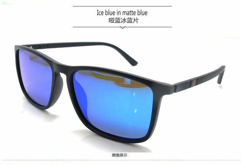 E-commerce New Polarized Sunglasses Square Large Frame Classic Glasses Men And Women Driving Fishing Sunglasses P8705 display picture 6