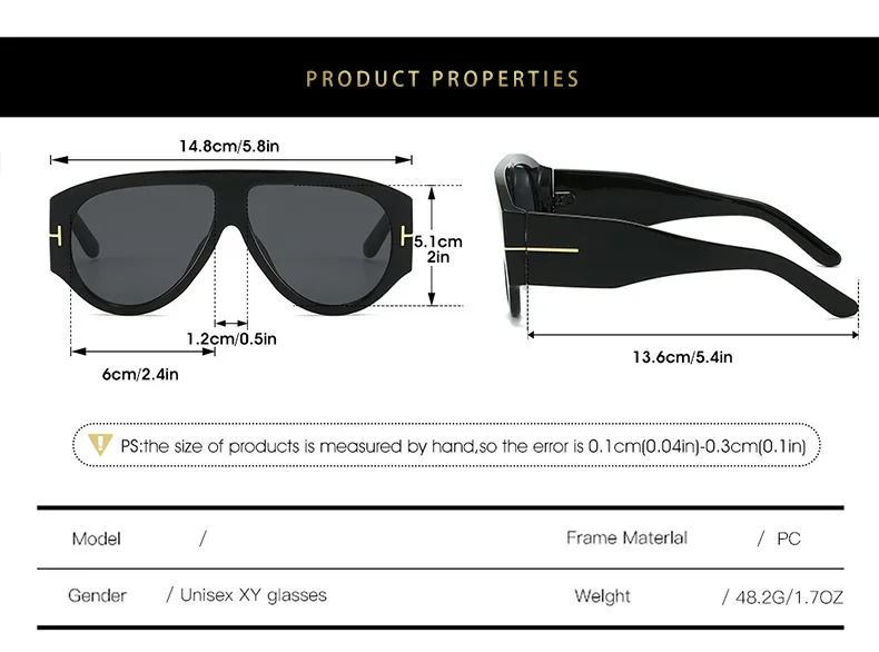 New Cross-mirror  Quality  Sunglasses Women Goggles Sunglasses Simple Men's Glasses In Stock Wholesale display picture 4