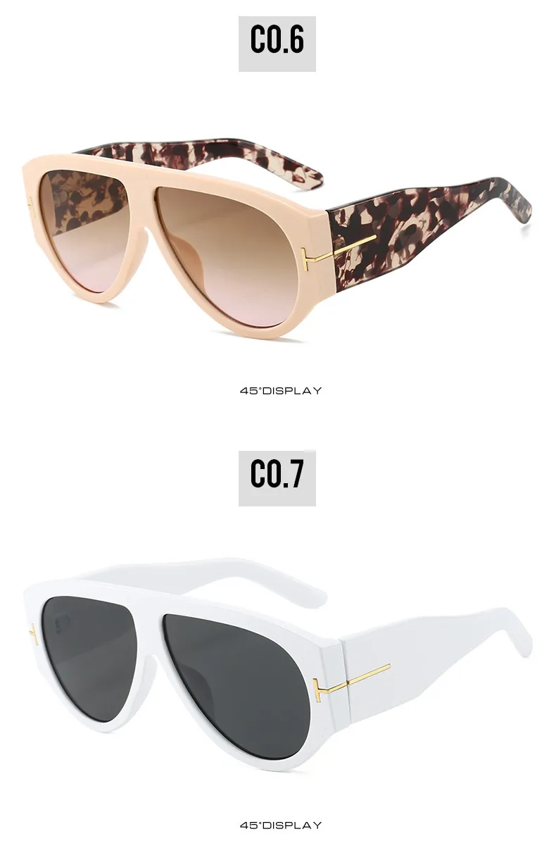 New Cross-mirror  Quality  Sunglasses Women Goggles Sunglasses Simple Men's Glasses In Stock Wholesale display picture 11