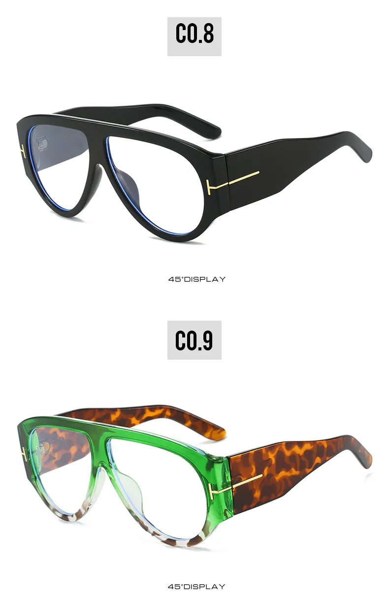 New Cross-mirror  Quality  Sunglasses Women Goggles Sunglasses Simple Men's Glasses In Stock Wholesale display picture 12