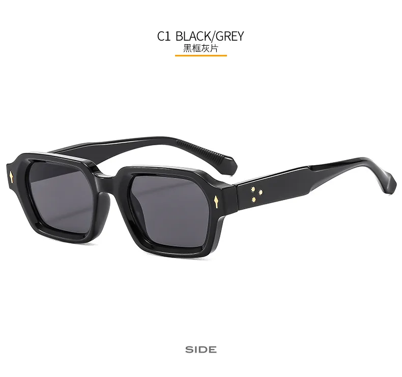 Outu New Box Fashion Sunglasses Colorful Color Matching Modern  Sunglasses 4364 display picture 8
