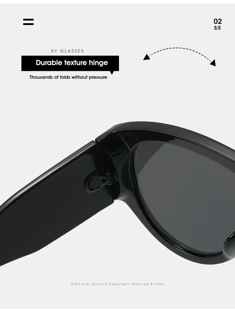 New Cross-mirror  Quality  Sunglasses Women Goggles Sunglasses Simple Men's Glasses In Stock Wholesale display picture 17