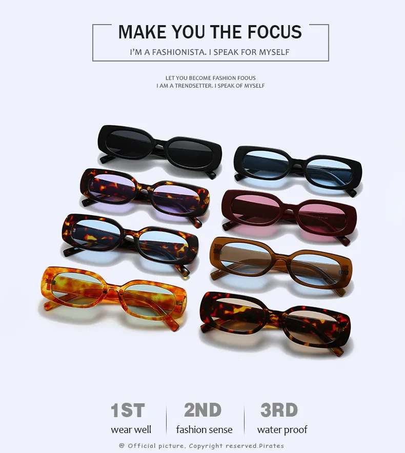 Simple Style Streetwear Geometric PC UV400 Protection Square Full Frame Glasses display picture 1