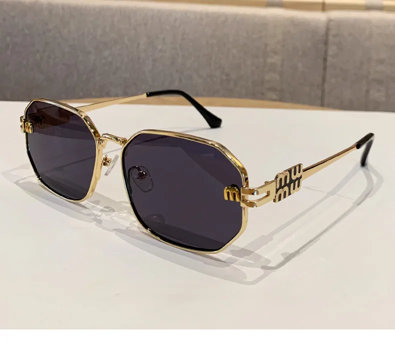 Sweet Streetwear Geometric PC UV400 Protection Polygon Full Frame Glasses display picture 3