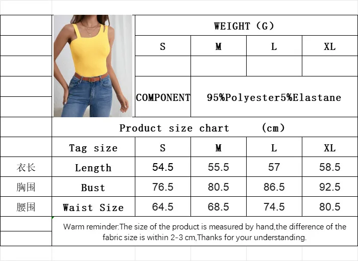 Independent Station Women's Spring And Summer New Simple All-match Camisole Fashionable Outer Wear Sleeveless Top display picture 2