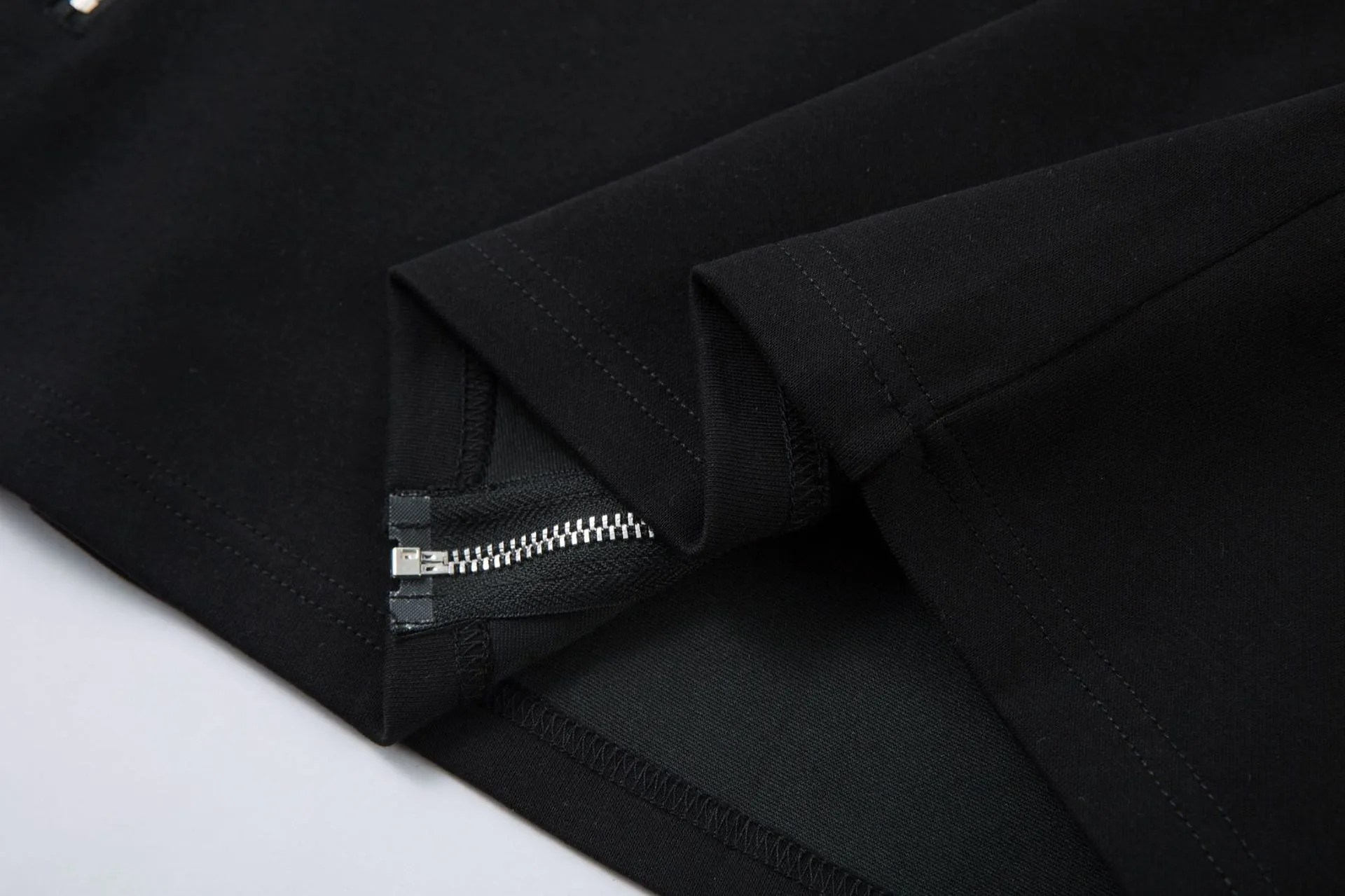 Jiayiku Men's  New Cleanfit Niche Design Zipper Shirt Summer Short-sleeved Superior Sense display picture 13