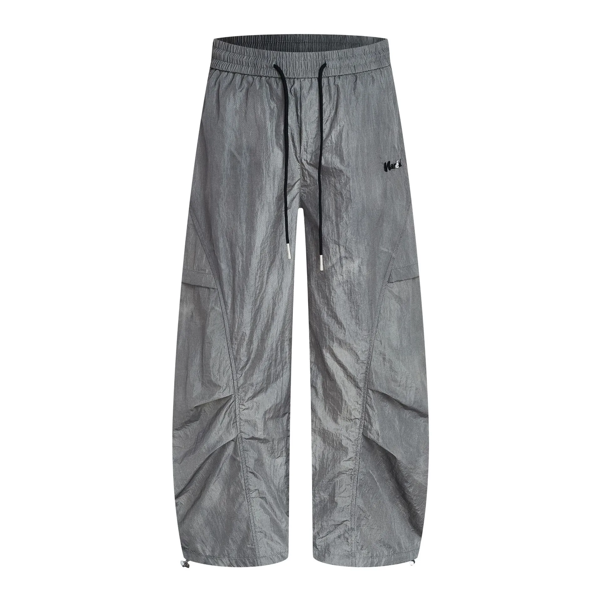 Jiayiku Trendy Brand  New American Style Retro Paratrooper Scimitar Casual Pants Men's And Women's Loose Pants With Wide Legs display picture 3