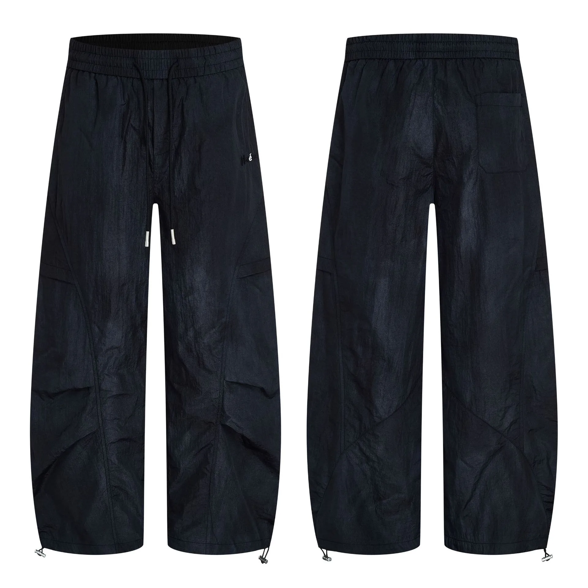 Jiayiku Trendy Brand  New American Style Retro Paratrooper Scimitar Casual Pants Men's And Women's Loose Pants With Wide Legs display picture 9