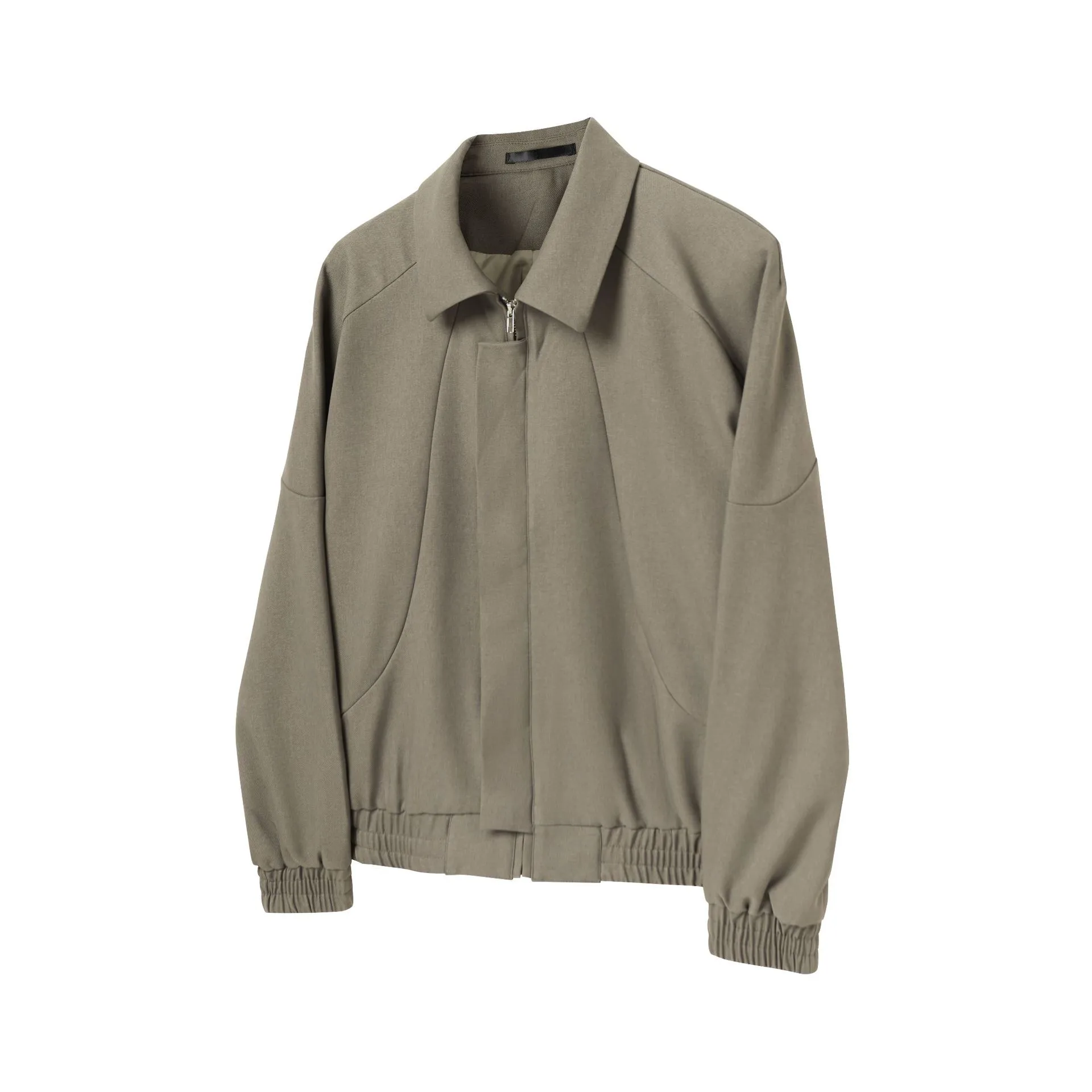 Jiayi Library Men's  New Fashion Lapel Niche Suit Jacket Cleanfit Stitching Design Jacket display picture 3