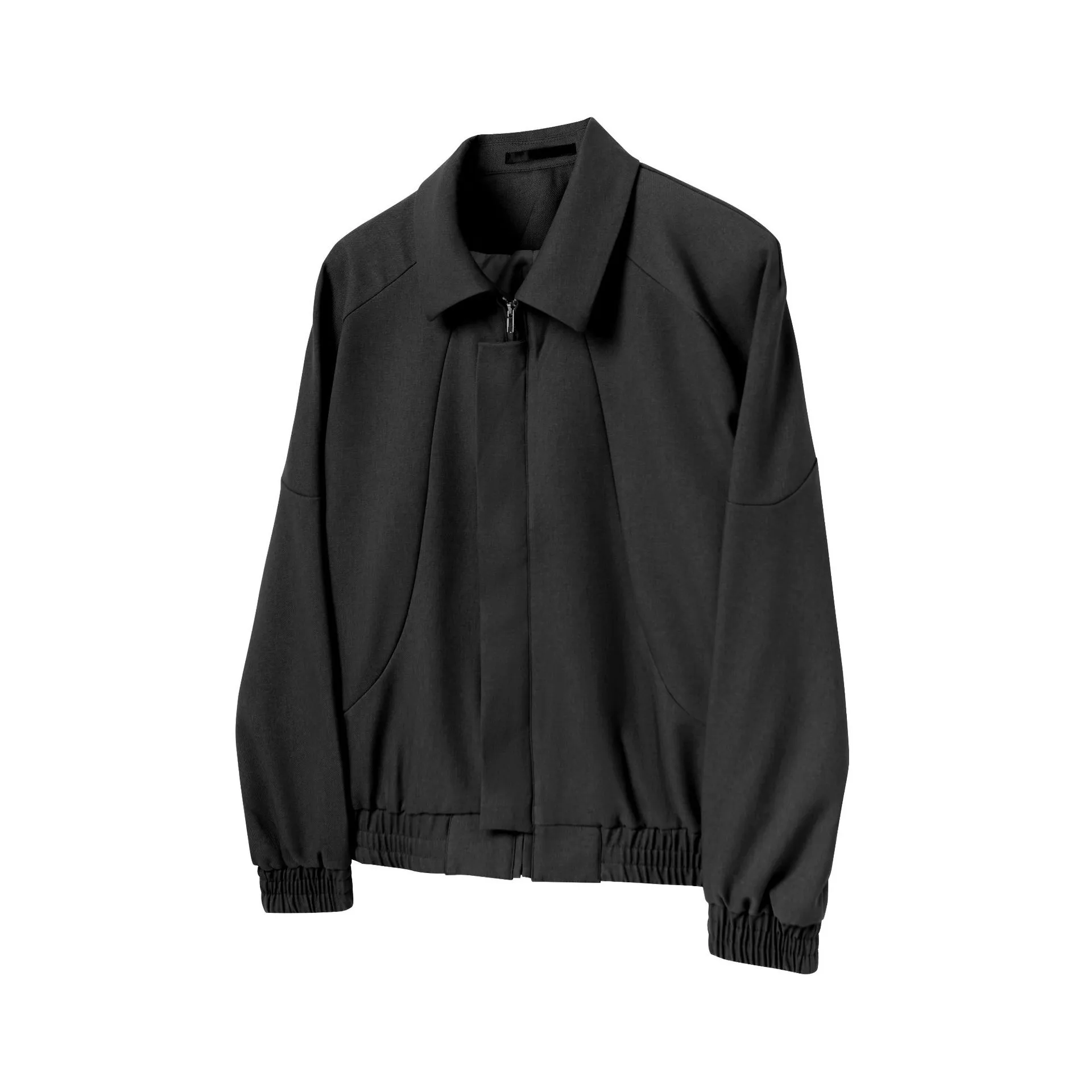 Jiayi Library Men's  New Fashion Lapel Niche Suit Jacket Cleanfit Stitching Design Jacket display picture 5